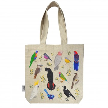Tote Bag with Pocket | Iconic Birds Of Australia